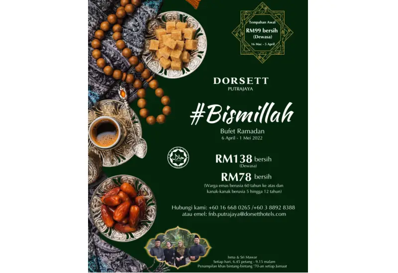 Buffet ramadhan 2022 ombak bora Buffet Ramadan