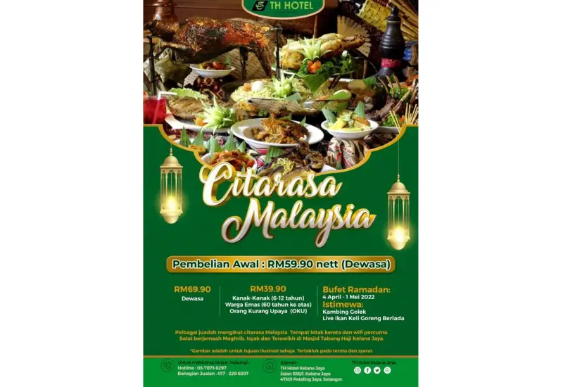 Selangor 2022 buffet ramadhan 23 Senarai