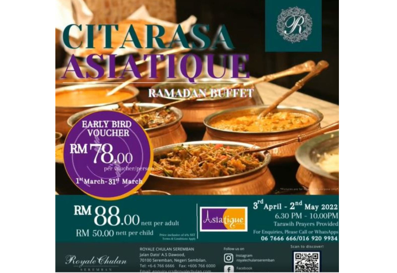 Buffet ramadhan royale chulan seremban