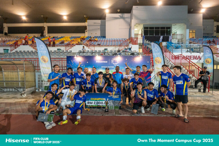 Hisense Membakar Semangat Kampus di Piala Kampus Universiti “Own the Game, Own the Moment” 2025!
